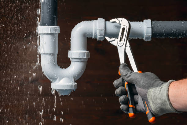 Professional Leak Detection technician working in Columbiana, AL